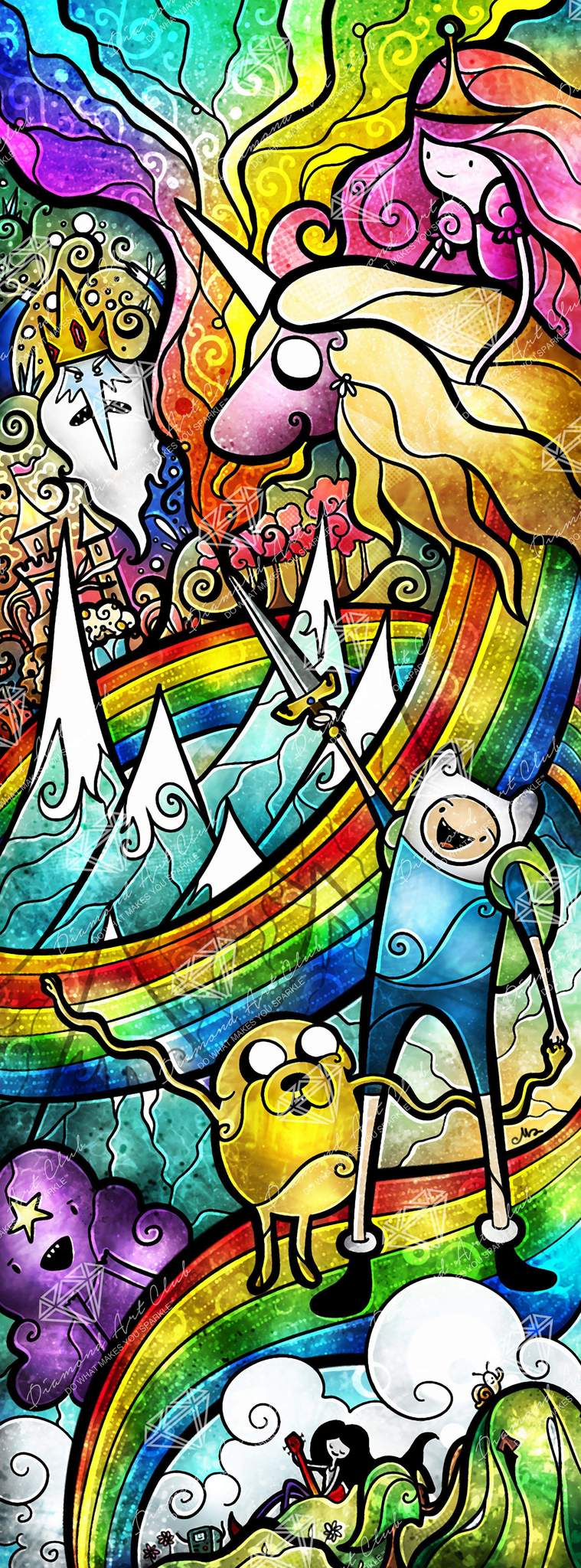 where the fun never ends diamond art painting