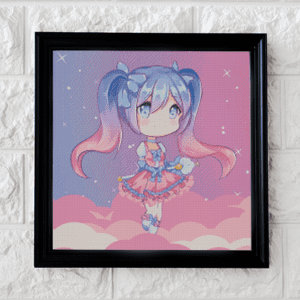 PichuMoonArt, Chibi 50x50 eckige Steine (29 Farben)