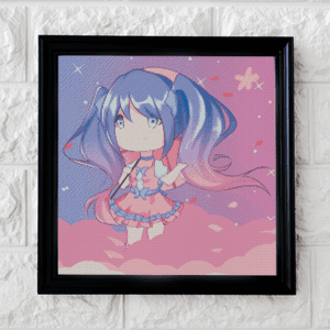 PichuMoonArt, Umbrella 50x50 eckige Steine (30 Farben)