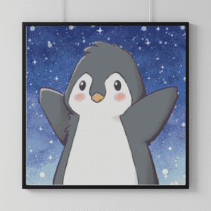 PichuMoonArt, i need a hug 50×50 eckige Steine