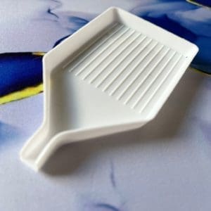 Kleines Standard Schiff 10x5,5 Weiss