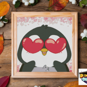 Pixxldude- Love Pingu (40x40)