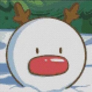 valyovanka, Schneentier 20x20