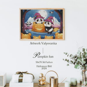 Halloween Pumpkin Fun l 50x70 Eckig