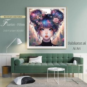 Faëris -Feinn by Salzkatze.ai 80x80 259 Farben | Ai Art