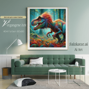 Vergangene Zeit by Salzkatze.ai 80x80 423 Farben | Ai Art