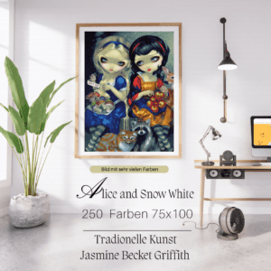 Alice and Snow White by Jasmine Becket Griffith 75×100 250 Farben