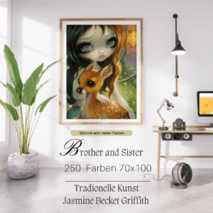 Brother and sister by Jasmine Becket Griffith 70x100 250 Farben