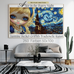 Alice in the Starry Night by Jasmine Becket Griffith 50x100 250 Farben
