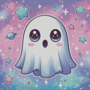 Boo! by salzkatze.ai 40x40 56 Farben