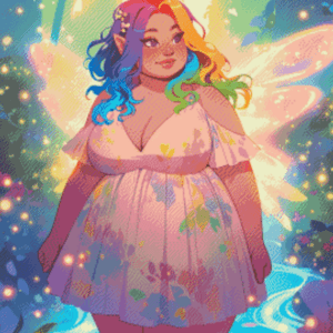 Rainbow Realmkeeper by Shalajarias 50x60 56 Farben