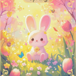 Tarot Card : Spring by Shalajarias 50x60 56 Farben