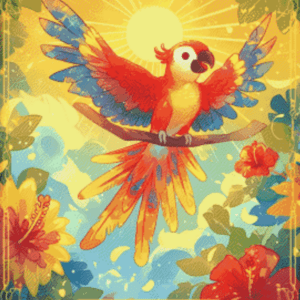 Tarot Card : summer by Shalajarias 50x60 56 Farben