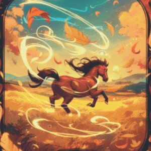 Tarot Card : wind by Shalajarias 50x60 56 Farben