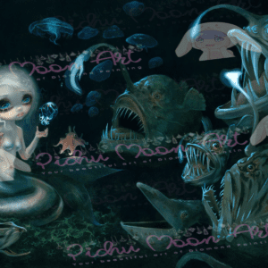 Abyssal Mermaid by Jasmine Becket Griffith 70x90 106 Farben