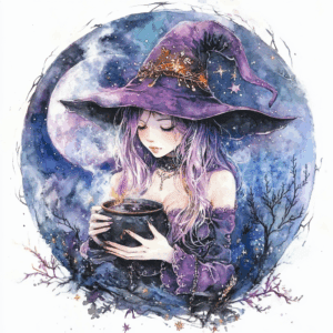 Handgemachte Kerze aus Soja Wachs - Witches Brew