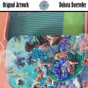 Undersea Library Regenbogen Schiff