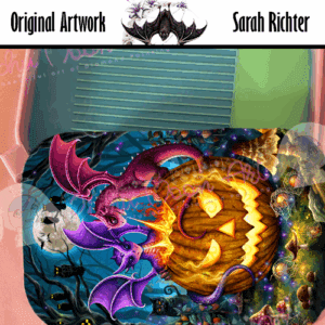 The glowing Pumpkin Regenbogen Schiff