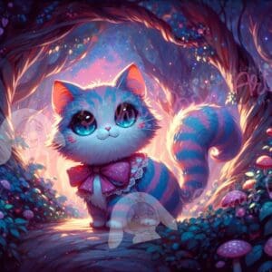 Poppywhisker in the Luminous Woods